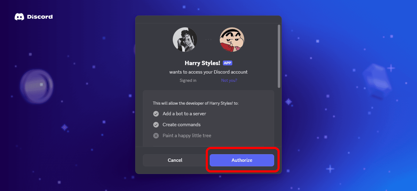 setting up, linked role